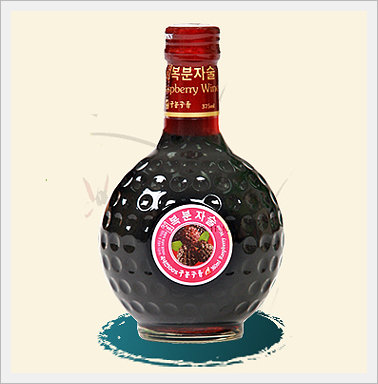 Korean Raspberry Rice Wine Made in Korea